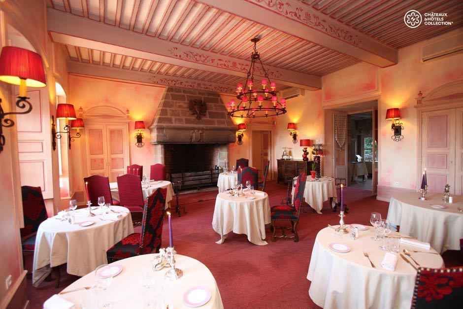 Hotel Chateau De Castel Novel - Les Collectionneurs Varetz Restoran foto